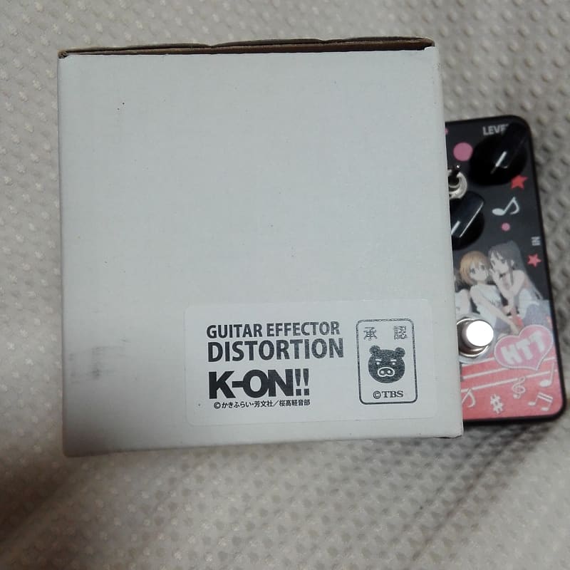 【10231】 黒澤楽器 けいおん！ K-ON! Guitar effector K-ON! Nakano Azusa Driver K-AD1 Guitar Overdrive Pedal