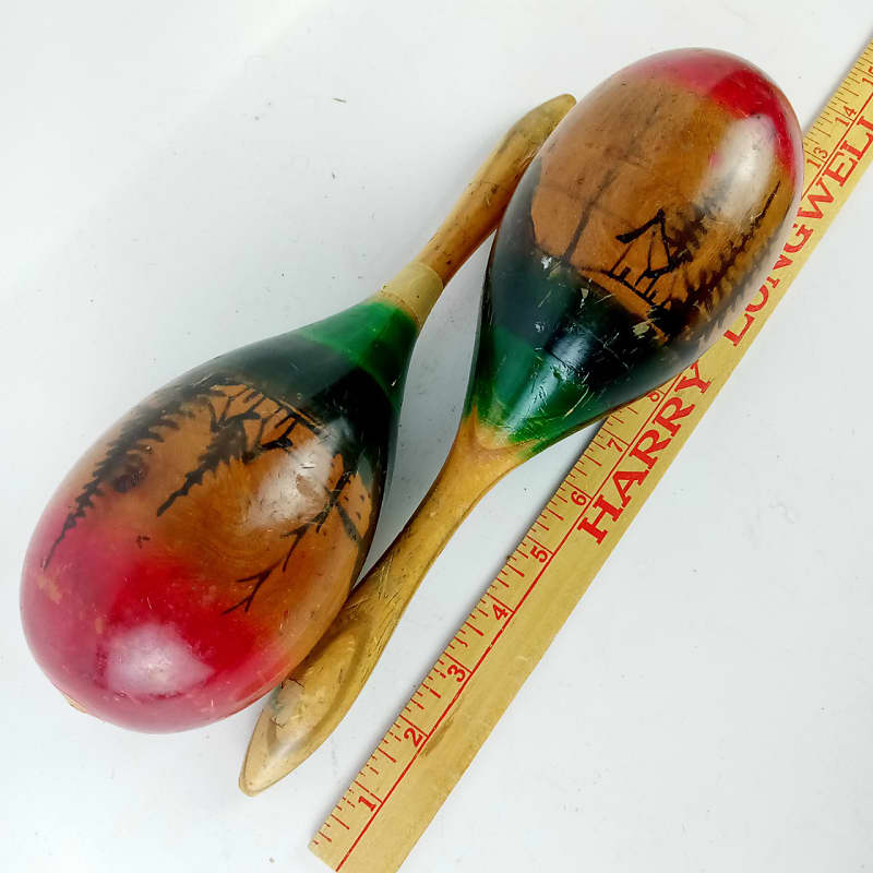 Vintage Maracas-musical Instruments-percussion Instruments Tree