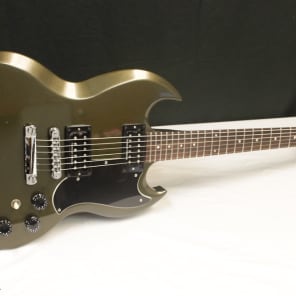 Vintage 1985 Gibson SG Special Electric Guitar w/ OHSC, Olive, Army Green #10508 image 8