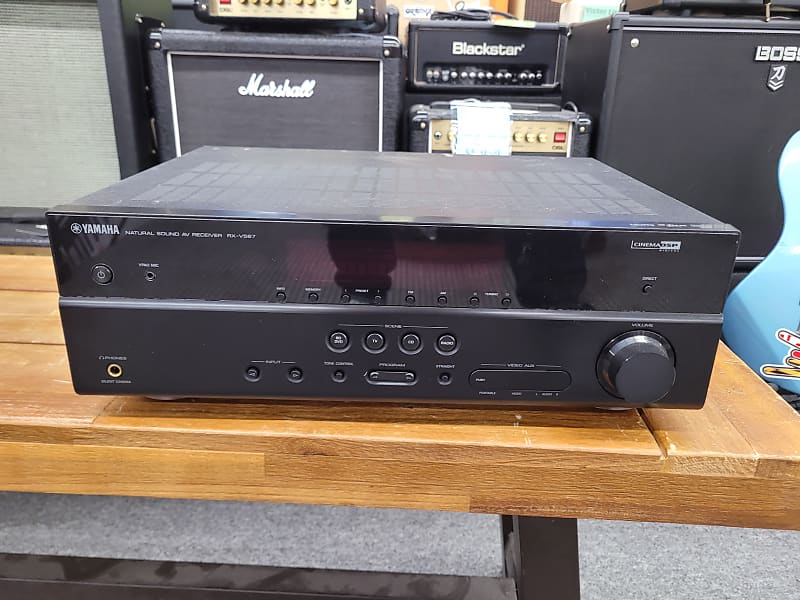 Yamaha RX-V567 Audio/Video Reciver Black | Reverb Yamaha RX-V567 Audio/Video Reciver Black | Reverb
