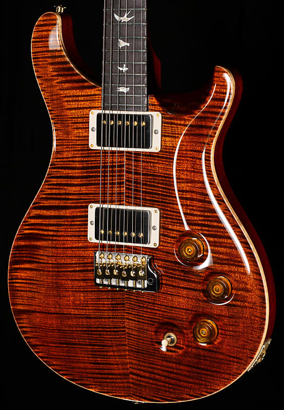 PRS DGT Orange Tiger 10 top (521) | Reverb