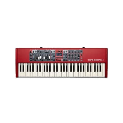 Nord Electro 6D 61 - Semi-Weighted Waterfall Keybed [Three Wave Music] image 2