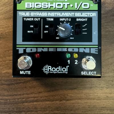 Reverb.com listing, price, conditions, and images for radial-bigshot-i-o