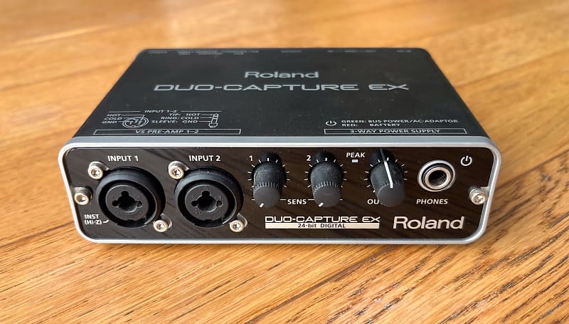 Roland UA-22 Duo-Capture EX USB Audio Interface Reverb UK