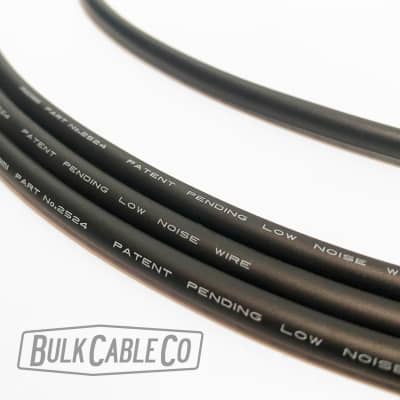 Mogami 2524 - 1 FT Guitar Cable - Neutrik Gold Connectors -  Right Angle RA Plug To Straight ST End image 8