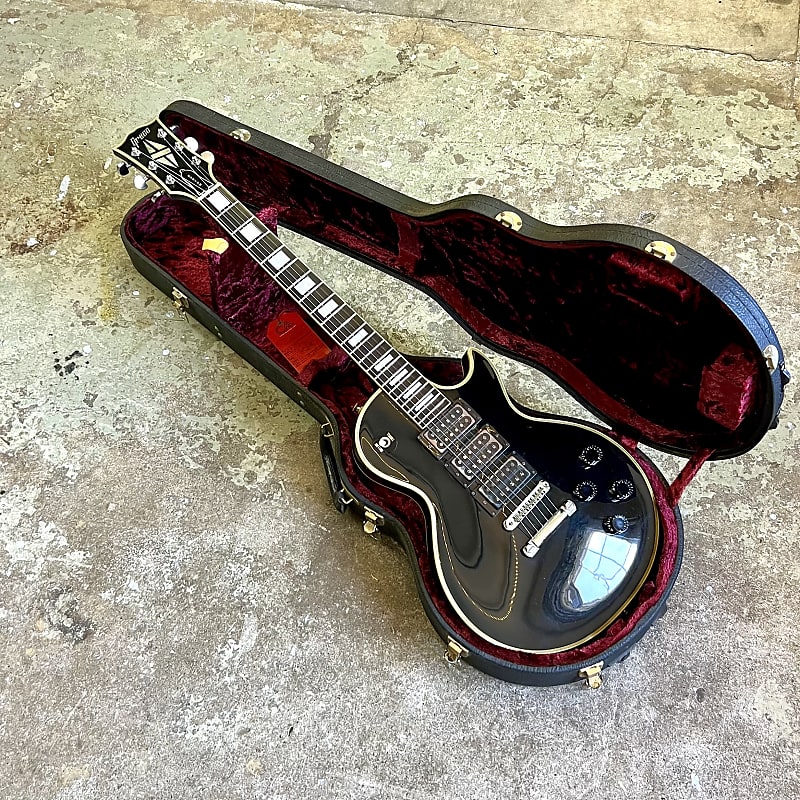 Greco EG-600P Peter Frampton c 1978 1980 - Black beauty Les Greco EG-600P Peter Frampton c 1978 1980 - Black beauty Les