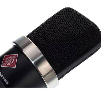 Neumann TLM102 Studio Set (Black) Condenser Microphone with EA4 Shockmount image 3