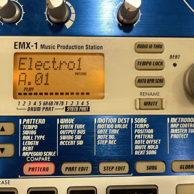 Korg Electribe EMX-1 Blue 2000s | Reverb