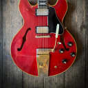 1968 Gibson ES 355 TDC MONO with Vibrola - in Cherry with Orig. hard shell case