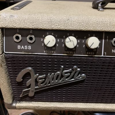 Fender Bassman 6G6-A Brownface 50-Watt Guitar Head 1962 - 1964 - Blonde image 3