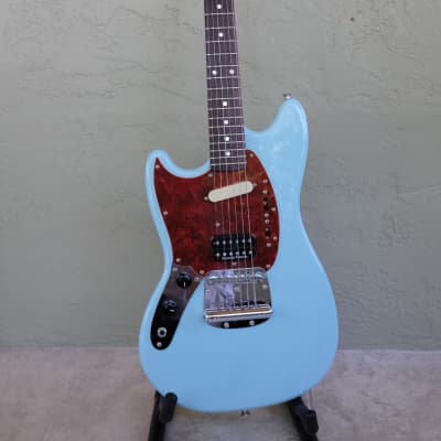 Fender Kurt Cobain Mustang Left Handed 2012 Sonic Blue for sale