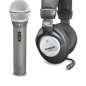 Samson Q2U Recording Pack w/ USB/XLR Mic and HP20 Headphones