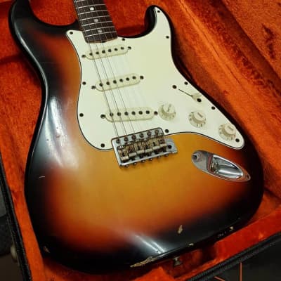 Fender Custom Shop Time Machine 1965 Stratocaster Relic 3-Color Sunburst 2007 for sale