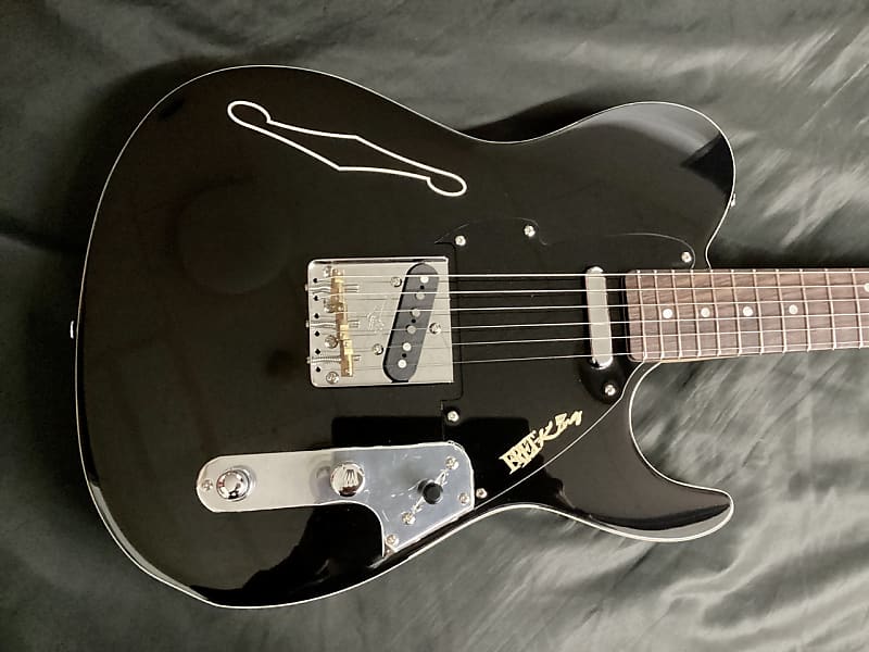 Fret-King FKV27SBK Country Squire Stelth/Gloss Black