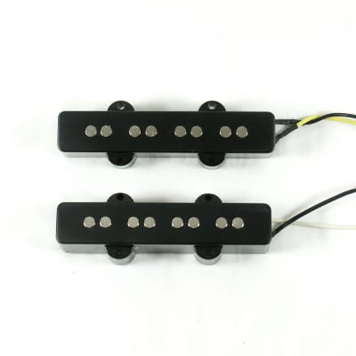 4 String Bass Guitar Pickup for jb style Bass, Black (set of 2)