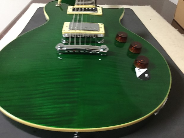 ESP LTD EC-256 Green 2016 Trans Green | Reverb