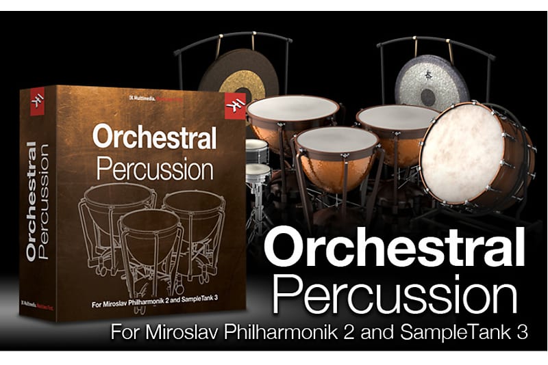 IK Multimedia SampleTank Orchestral Percussion (Download) Reverb