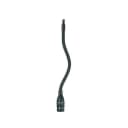 Shure MX202B/C Microflex Cardioid Overhead Mini-Condenser Microphone in Black with Inline Preamp