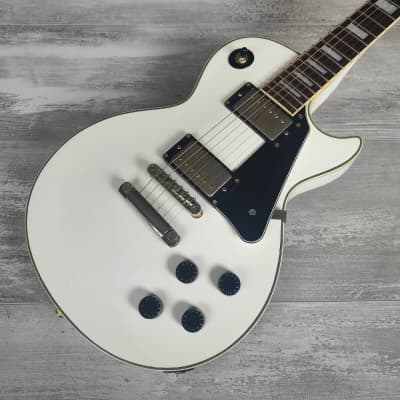 Blitz by Aria Pro II Les Paul Custom (White) | Reverb