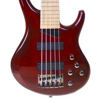 MTD Kingston Z5 - Trans Cherry w/ Maple FB + Gator Gig Bag