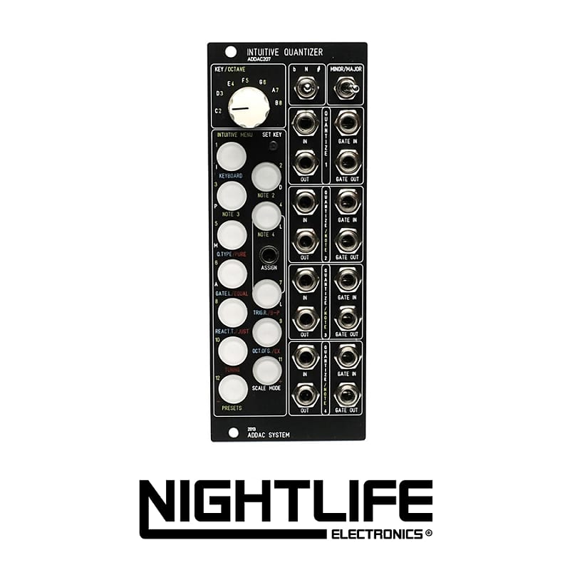 ADDAC System ADDAC207 Intuitive Quantizer Black | Reverb