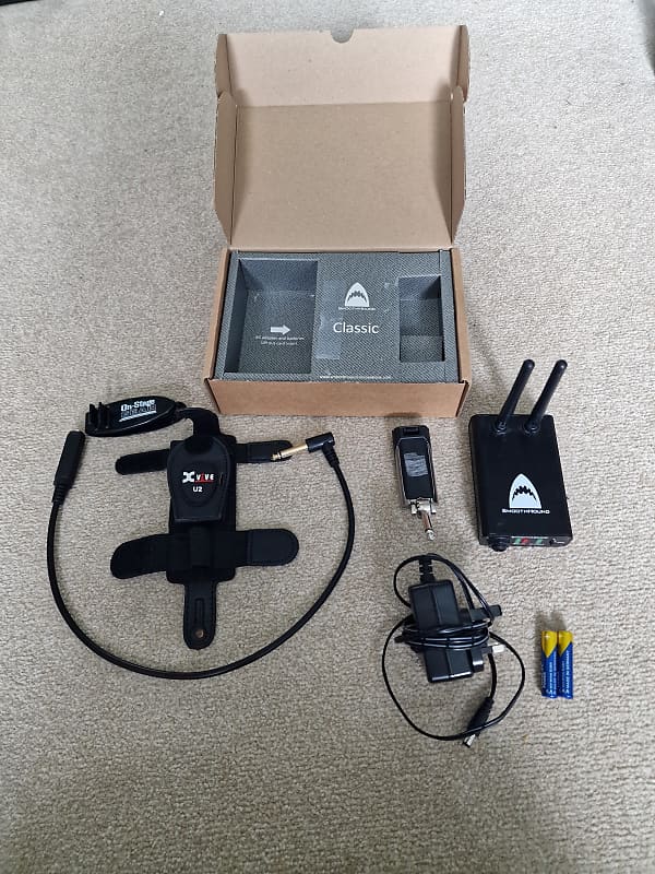 Smooth Hound Innovations Classic Wireless Guitar System Reverb