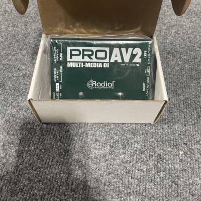 Radial ProAV2 Passive Stereo Multimedia DI Box image 1