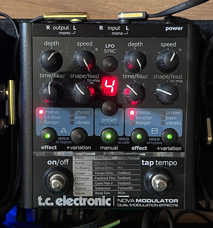 人気絶頂 ギター electronic tc Modulator Nova NM-1 ギター 