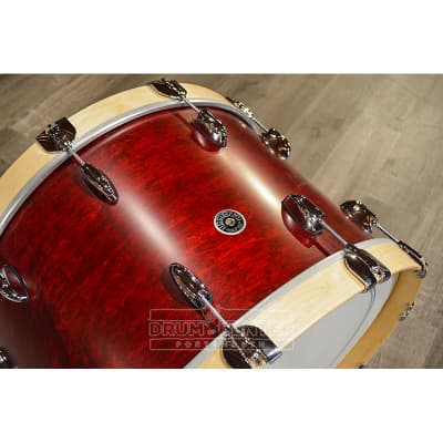 Gretsch Brooklyn 3pc Classic Drum Set Satin Cherry Red image 3