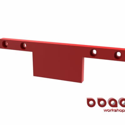 Thumb Rest for Yamaha TRB Series 4, 5, or 6 Strings – Model 2 | Plastic - Plastic Black, Blue, Red image 3