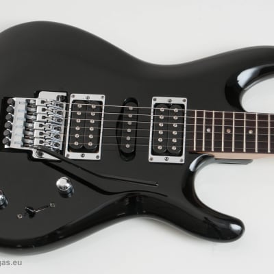 Ibanez JS1 1992-1993 Black HSH with Original case, Near mint image 4