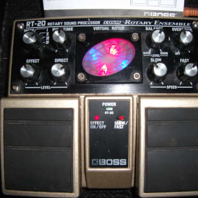 Boss Rt-20 Rotary Ensemble    With owners manual and power Chord image 1