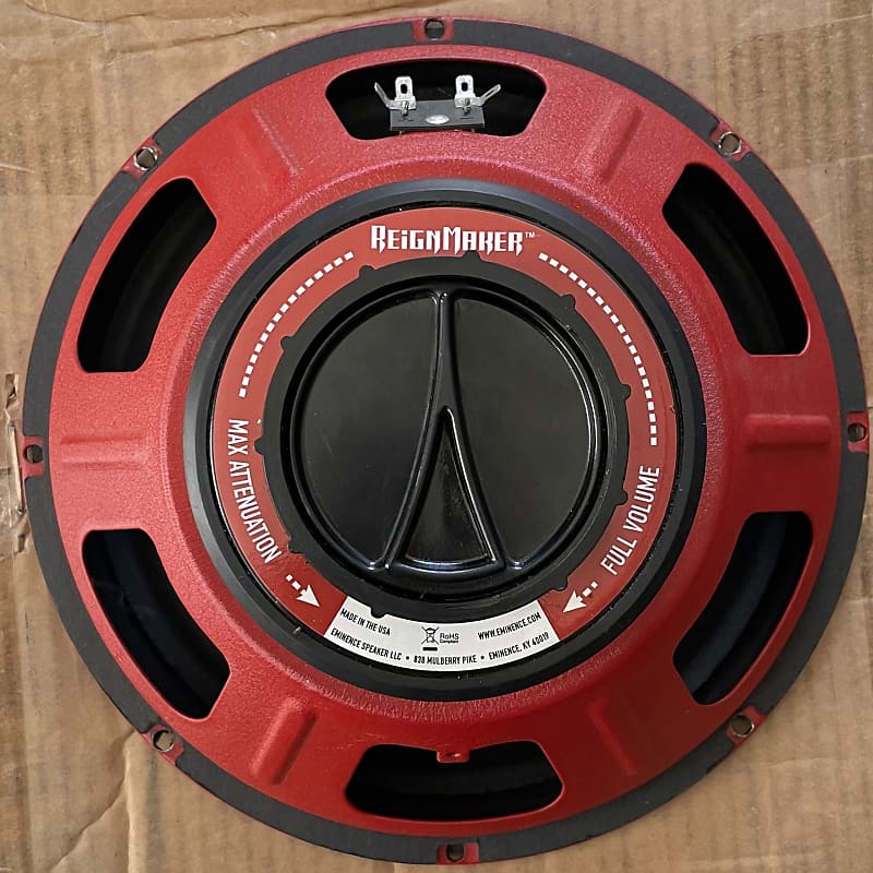 Eminence Reignmaker FDM 8Ohms 12” 75W 2010 Reverb