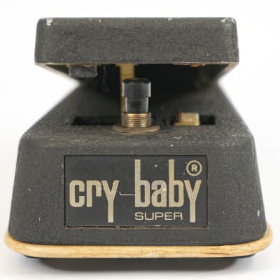 1970s Jen Crybaby Super Wah Effect Pedal - Made in Italy - Red Fasel for sale