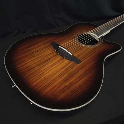 Ovation Celebrity Shallow Cutaway CS28P-KOAB-G Acoustic Electric Guitar image 1