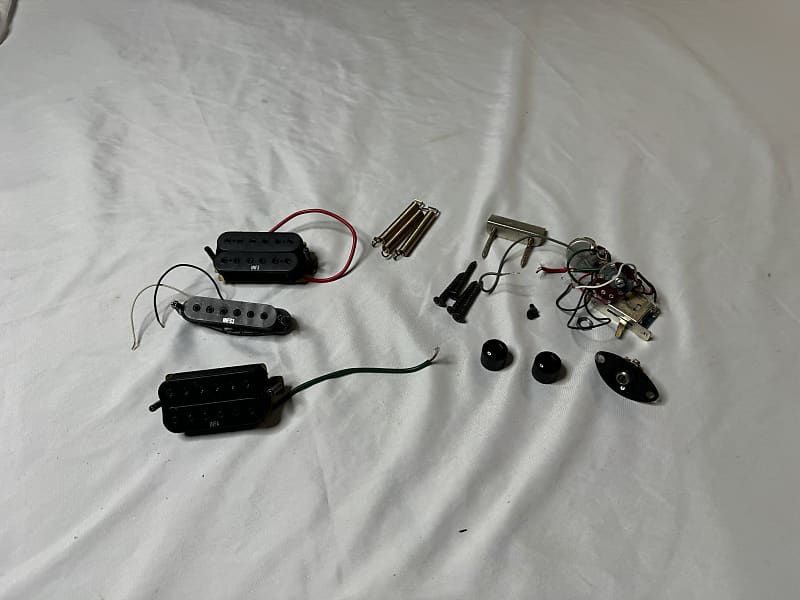 Ibanez INF3, INFS3, INF4 Matching Pickup Set HSH 2008 - Black image 1