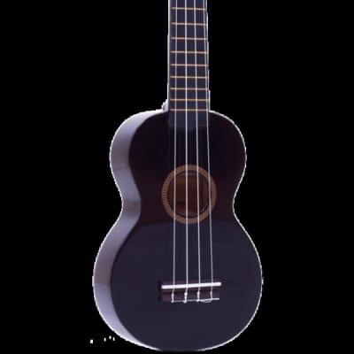 Mahalo MR1 Rainbow Series Ukulele with soft Cover Black image 1