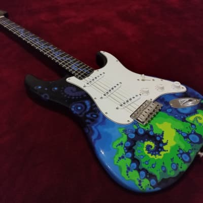 COLLECTOR'S PIECE Fender Stratocaster Masterbuilt and painted by Pamelina for sale