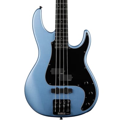 ESP LTD AP-4 Electric Bass, Pelham Blue image 2