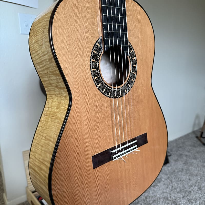 Martin Blackwell Cedar Doubletop Classical Guitar Maple back and sides 2016 double top