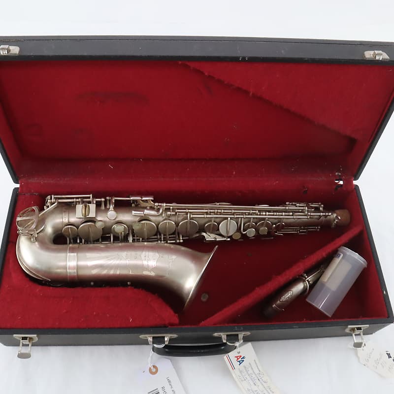 Leblanc Semi-Rationale Alto Saxophone in Satin Silver SN 26 | Reverb