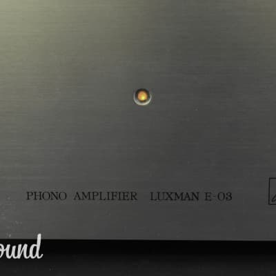 Luxman E-03 Stereo Phono Preamplifier in Near Mint Condition w/ Original Box image 7