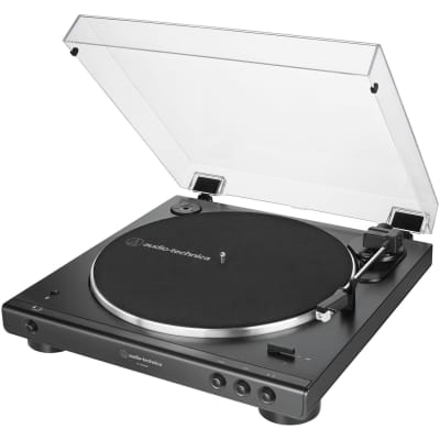 Audio-Technica AT-LP60XBT Belt-Drive Bluetooth Turntable, Black, USED, Warehouse Resealed image 3