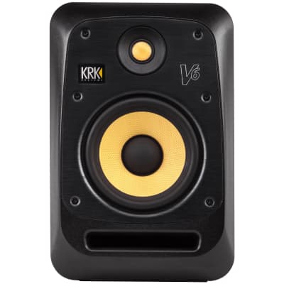 KRK V-Series V6 S4 Powered Monitor, Black, Single Speaker image 1