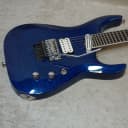 In Stock! 2020 Jackson WILDCARD SL27 EX 27 FRET Soloist - blue sparkle guitar