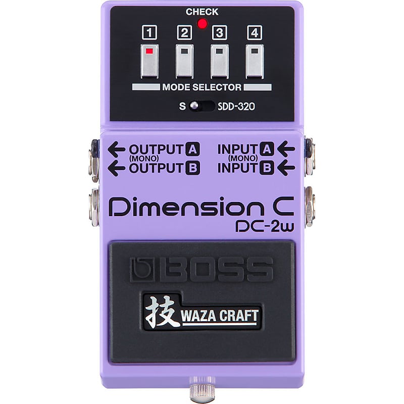 BOSS DC-2W Dimension C Effects Pedal for Electric Guitarists image 1