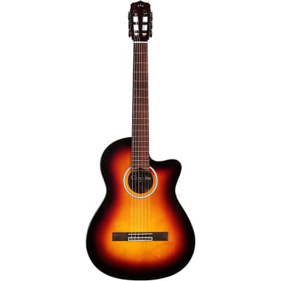 Cordoba Fusion 5 Acoustic-Electric Classical Guitar Ember Burst image 8