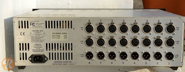 Universal Audio 8110 8-Channel Mic Preamp image 2