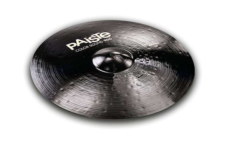 Paiste Color Sound 900 18-inch Black Crash Cymbal image 1