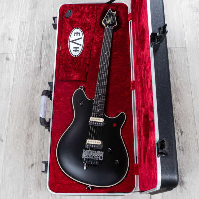 EVH Wolfgang USA Edward Van Halen Guitar, Ebony Fretboard, Stealth Black image 10